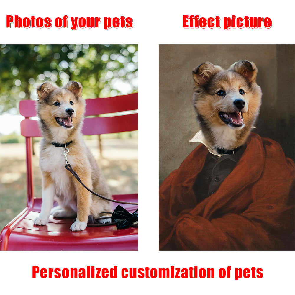 Pet Photo Custom Poster