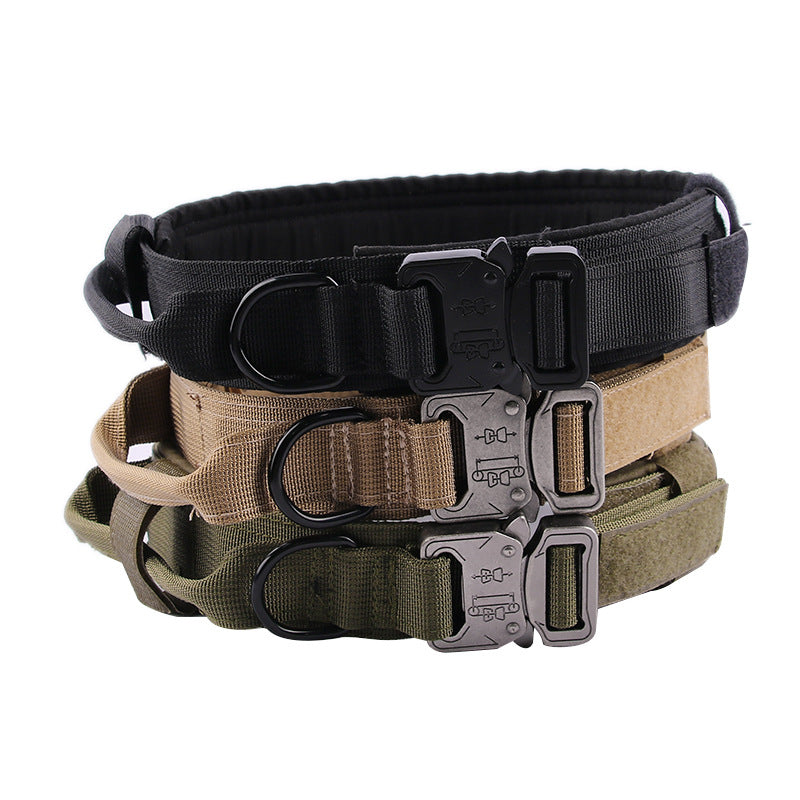 Personalized Name Engraving Tactical Dog Collar