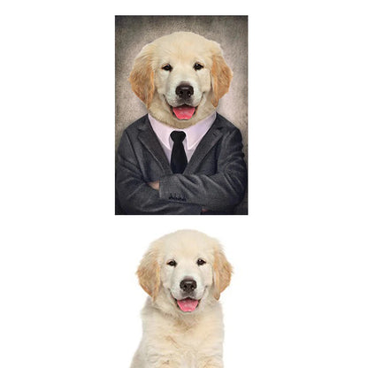 Pet Photo Custom Poster