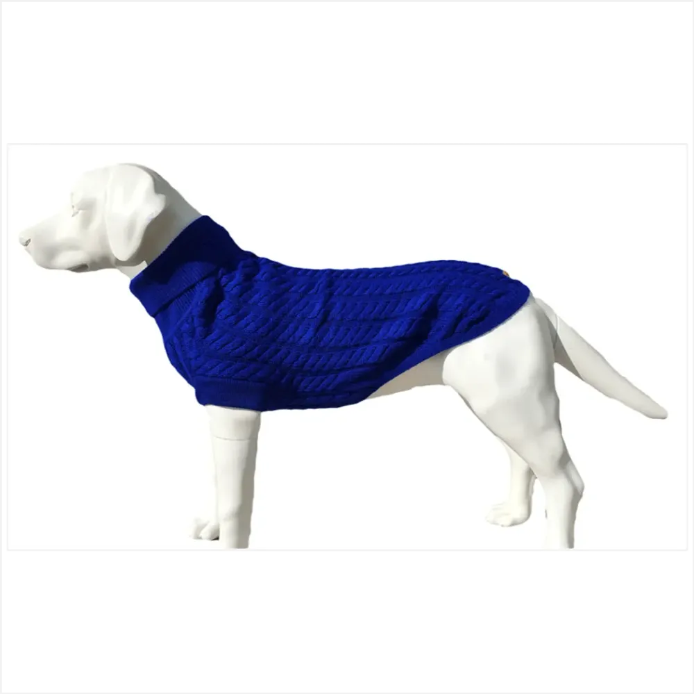 The Rascal Dog Jumper in Blue