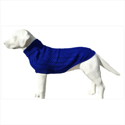 The Rascal Dog Jumper in Blue