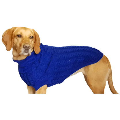 The Rascal Dog Jumper in Blue